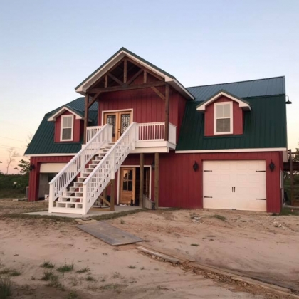 Gambrel Barn Home 36x48 - Algoa TX
